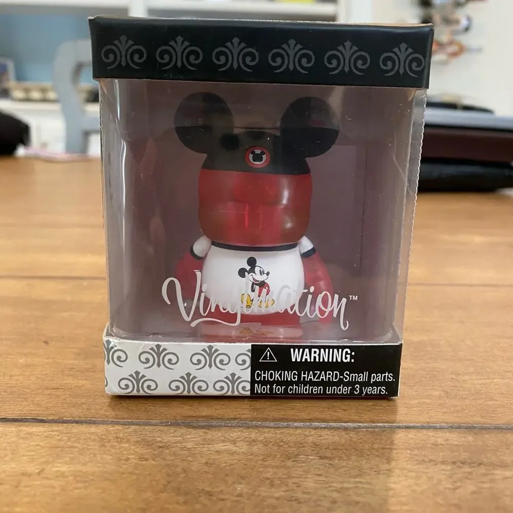 NEW Disneyparks Vinylmation Mickey T-Shirt Red Mouse Ears